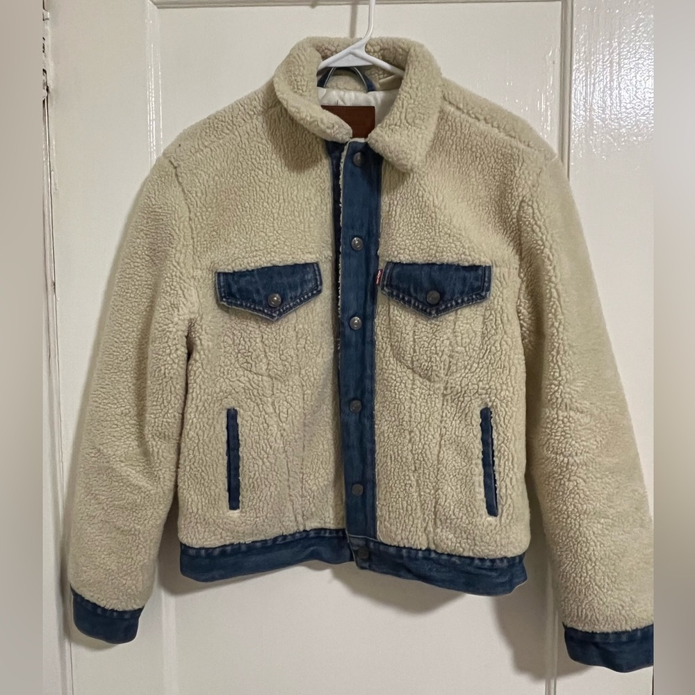 Levi’s Premium Denim and Sherpa Jacket